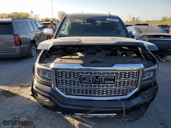 2017 GMC Sierra 1500 Denali with VIN 3GTU2PEJ5HG163711, listed as a Copart auction lot 76548614 with 113,688 mi miles and Salvage Title. Bid and sale history available at carsss.com. Image 5.