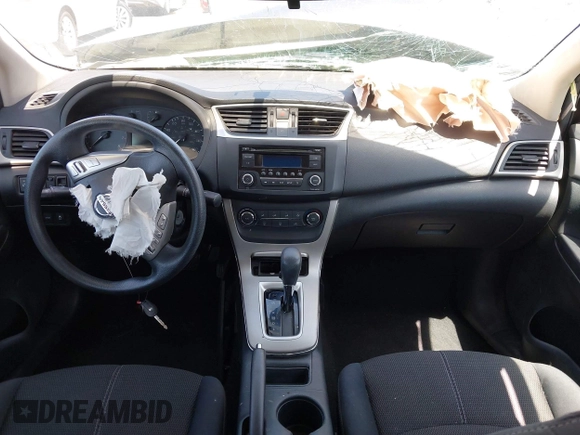 2015 Nissan Sentra S with VIN 3N1AB7AP1FY376307, listed as a IAAI auction lot 41986455 with 81,479 mi miles. Bid and sale history available at carsss.com. Image 5.