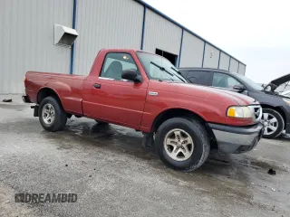 2001 Mazda B-Series 2WD Truck SX with VIN 4F4YR12C31TM12684, listed as a Copart auction lot 42019585 with 213,864 mi miles and Salvage Title. Bid and sale history available at carsss.com. Image 4.
