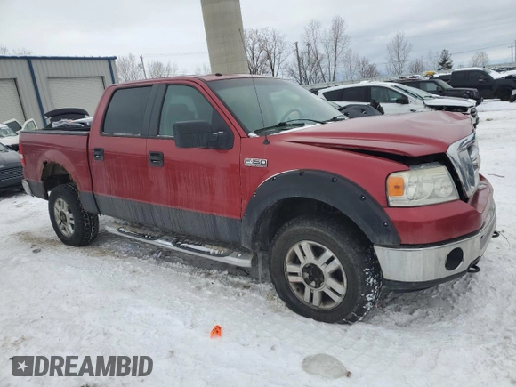 2007 Ford F-150 XLT with VIN 1FTPW14V47FA62744, listed as a Copart auction lot 89260265 with 313,552 mi miles and Clean Title. Bid and sale history available at carsss.com. Image 4.