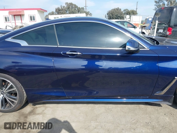 2021 Infiniti Q60 Luxe with VIN JN1EV7KK7MM411041, listed as a IAAI auction lot 42047041 with 26,562 mi miles and . Bid and sale history available at DreamBid. Image 13.