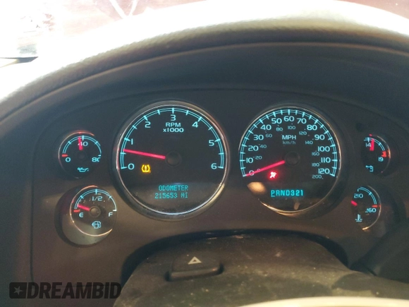 2007 Chevrolet Tahoe LT with VIN 1GNFK13047J191763, listed as a Copart auction lot 62783365 with 215,653 mi miles and Non repairable. Bid and sale history available at DreamBid. Image 9.