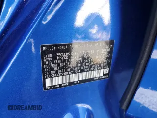 2018 Honda Fit Sport z VIN 3HGGK5H60JM707744, wystawiony jako Copart lot #54781925 z przebiegiem 89 320 mil mil oraz Szkoda całkowita • Salvage title. Historia ofert i sprzedaży dostępna na DreamBid. Obrazek 12.
