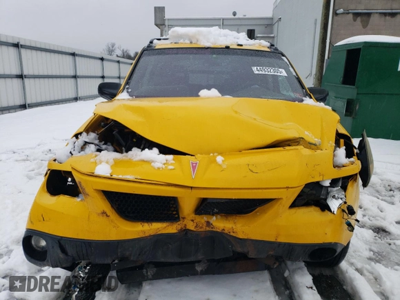 2002 Pontiac Aztek z VIN 3G7DA03E22S580481, wystawiony jako Copart lot #44932305 z przebiegiem Nie podano mil oraz Szkoda całkowita • Salvage title. Historia ofert i sprzedaży dostępna na DreamBid. Obrazek 5.