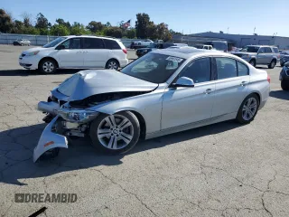 2018 BMW 3 Series 330i with VIN WBA8B9C50JAE21950, listed as a Copart auction lot 56962845 with 55,570 mi miles and Salvage title. Bid and sale history available at DreamBid. Image 1.