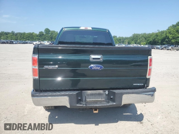 2012 Ford F-150 XL with VIN 1FTFX1EF1CFB33456, listed as a Copart auction lot 62289755 with 102,846 mi miles and Salvage title. Bid and sale history available at DreamBid. Image 6.