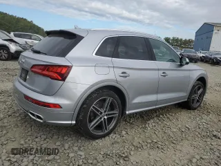 2019 Audi SQ5 Premium Plus with VIN WA1B4AFY9K2033449, listed as a Copart auction lot 72189954 with 32,027 mi miles and Salvage Title. Bid and sale history available at DreamBid. Image 3.