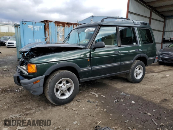 1998 Land Rover Discovery SD with VIN SALJY1245WA752596, listed as a Copart auction lot 35967783 with 123,094 mi miles and Salvage Title. Bid and sale history available at carsss.com. Image 1.