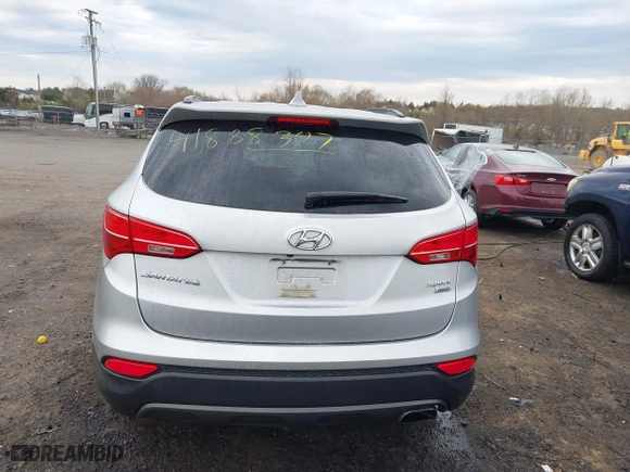 2013 Hyundai Santa Fe Sport with VIN 5XYZUDLB8DG078350, listed as a IAAI auction lot 41888307 with 130,811 mi miles. Bid and sale history available at carsss.com. Image 16.