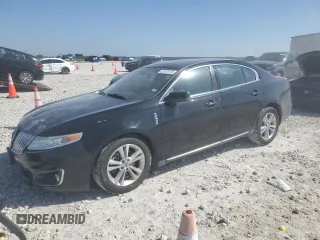 2012 Lincoln MKS with VIN 1LNHL9DR6CG801708, listed as a Copart auction lot 52197515 with 90,651 mi miles and Salvage Title. Bid and sale history available at carsss.com. Image 1.