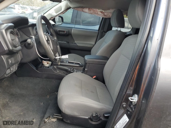 2021 Toyota Tacoma 4WD SR with VIN 3TYSX5EN6MT008083, listed as a Copart auction lot 83401194 with 49,724 mi miles and Salvage Title. Bid and sale history available at carsss.com. Image 7.