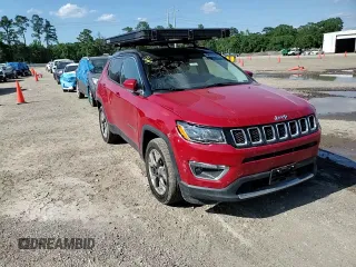 2018 Jeep Compass Limited with VIN 3C4NJDCB5JT281286, listed as a Copart auction lot 56836325 with 64,833 mi miles and Salvage title. Bid and sale history available at DreamBid. Image 13.