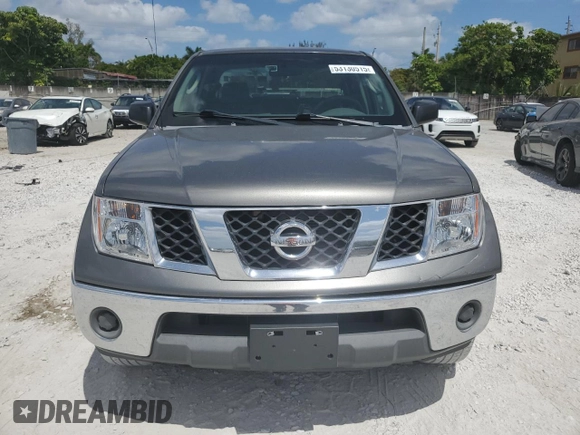 2008 Nissan Frontier SE with VIN 1N6AD09U28C418646, listed as a Copart auction lot 53130515 with 320,430 mi miles and Salvage title. Bid and sale history available at DreamBid. Image 5.