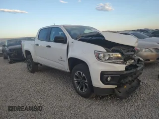 2021 Chevrolet Colorado 4WD Z71 with VIN 1GCGTDEN4M1231114, listed as a Copart auction lot 72928774 with 52,391 mi miles and Salvage Title. Bid and sale history available at carsss.com. Image 4.