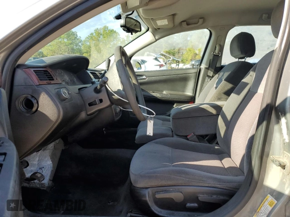 2008 Chevrolet Impala LT with VIN 2G1WT58K381301262, listed as a Copart auction lot 86634124 with 185,539 mi miles and Salvage Title. Bid and sale history available at DreamBid. Image 7.