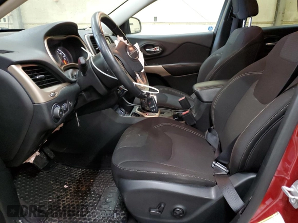 2017 Jeep Cherokee Latitude with VIN 1C4PJLCB4HD233216, listed as a Copart auction lot 58076455 with 91,241 mi miles and Salvage title. Bid and sale history available at DreamBid. Image 7.