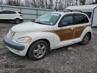 2002 Chrysler PT Cruiser Touring with VIN 3C4FY58B22T365095, listed as a Copart auction lot 48471995 with 136,466 mi miles and Salvage Title. Bid and sale history available at DreamBid. Image 1.