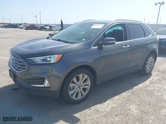 2019 Ford Edge Titanium with VIN 2FMPK3K9XKBC06140, listed as a IAAI auction lot 41817699 with 44,615 mi miles. Bid and sale history available at carsss.com. Image 17.