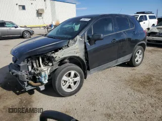 2016 Chevrolet Trax LS with VIN KL7CJNSB9GB665559, listed as a Copart auction lot 50940145 with 95,643 mi miles and Salvage Title. Bid and sale history available at carsss.com. Image 1.
