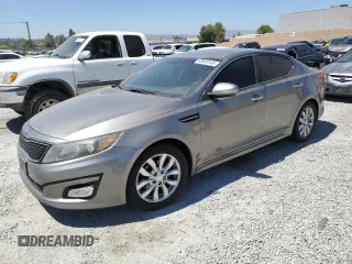 2014 Kia Optima LX with VIN 5XXGM4A77EG339785, listed as a Copart auction lot 63849145 with 184,444 mi miles and Clean title. Bid and sale history available at DreamBid. Image 1.