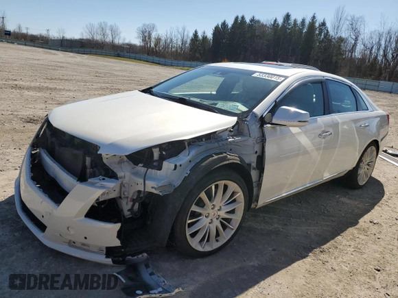 2013 Cadillac XTS Platinum with VIN 2G61V5S39D9108531, listed as a Copart auction lot 53330015 with 172,381 mi miles and Salvage Title. Bid and sale history available at carsss.com. Image 1.