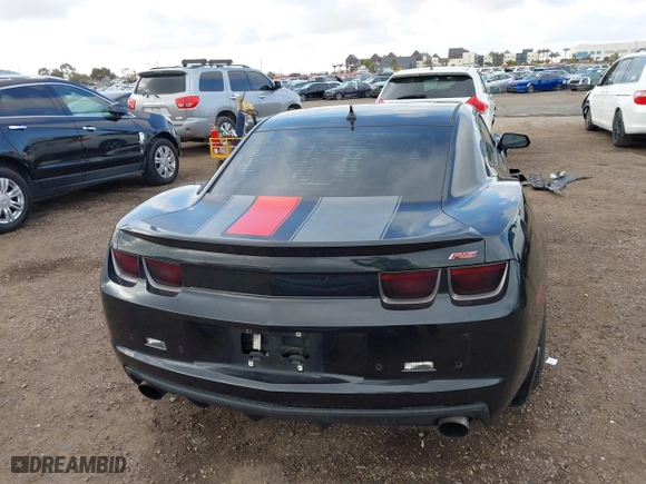 2012 Chevrolet Camaro 2LT with VIN 2G1FC1E39C9118240, listed as a IAAI auction lot 41907051 with 123,173 mi miles. Bid and sale history available at carsss.com. Image 16.