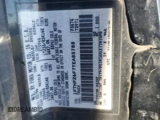 1996 Ford F-250 z VIN 1FTHF26F7TEA85788, wystawiony jako Copart lot #77768114 z przebiegiem 383 611 mil mil oraz Szkoda całkowita • Salvage title. Historia ofert i sprzedaży dostępna na DreamBid. Obrazek 12.