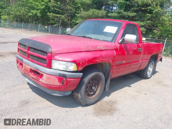 1996 Dodge 1500 z VIN 1B7HC16Y9TJ117863, wystawiony jako IAAI lot #42491484 z przebiegiem 119 793 mil mil oraz . Historia ofert i sprzedaży dostępna na DreamBid. Obrazek 2.