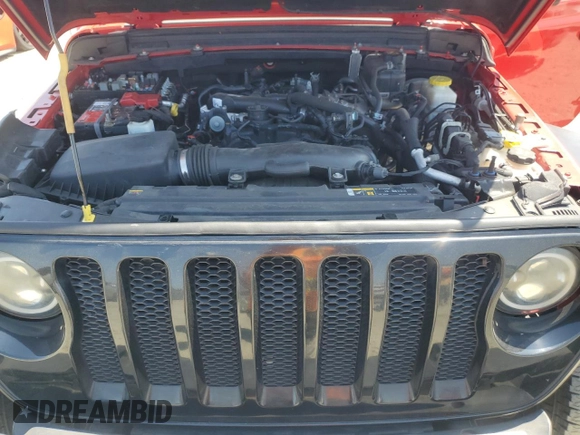2021 Jeep Wrangler Unlimited Freedom with VIN 1C4HJXDN1MW528776, listed as a Copart auction lot 59585475 with 97,122 mi miles and Clean title. Bid and sale history available at DreamBid. Image 11.