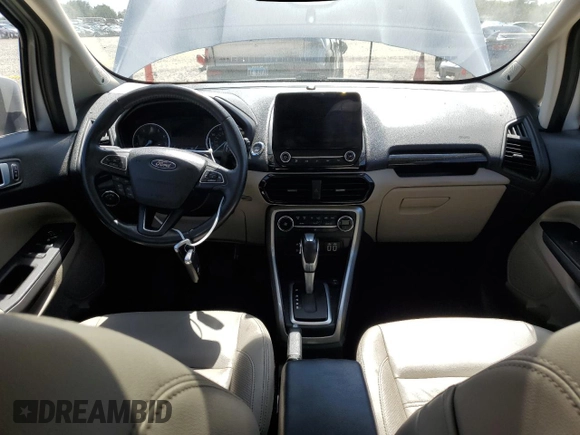 2019 Ford EcoSport Titanium z VIN MAJ6S3KL7KC293853, wystawiony jako Copart lot #70006234 z przebiegiem 65 752 mil mil oraz Szkoda całkowita • Salvage title. Historia ofert i sprzedaży dostępna na DreamBid. Obrazek 8.