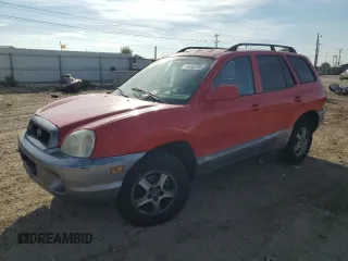 2004 Hyundai Santa Fe with VIN KM8SB12B04U654644, listed as a Copart auction lot 72450374 with 139,839 mi miles and Salvage Title. Bid and sale history available at carsss.com. Image 1.