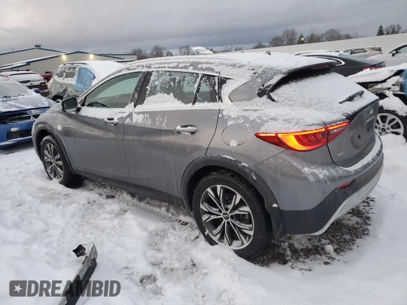 2017 Infiniti QX30 Premium with VIN SJKCH5CRXHA027612, listed as a Copart auction lot 82098974 with 85,004 mi miles and Non repairable. Bid and sale history available at DreamBid. Image 2.