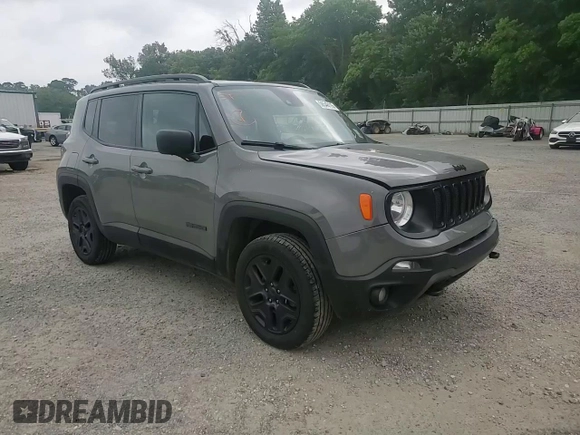 2021 Jeep Renegade Upland with VIN ZACNJDAB7MPM54754, listed as a Copart auction lot 56546115 with 78,741 mi miles and Salvage title. Bid and sale history available at DreamBid. Image 14.