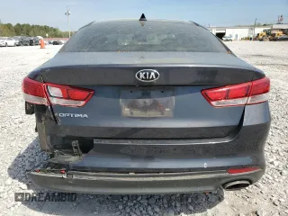 2017 Kia Optima LX with VIN 5XXGT4L36HG132953, listed as a Copart auction lot 50586395 with 139,203 mi miles and Salvage Title. Bid and sale history available at carsss.com. Image 6.