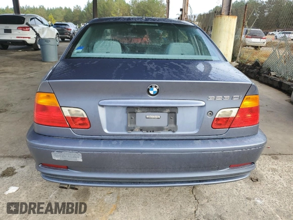 2000 BMW 3 Series 323Ci with VIN WBABM3345YJN62203, listed as a Copart auction lot 78399424 with 150,913 mi miles and Salvage Title. Bid and sale history available at DreamBid. Image 6.