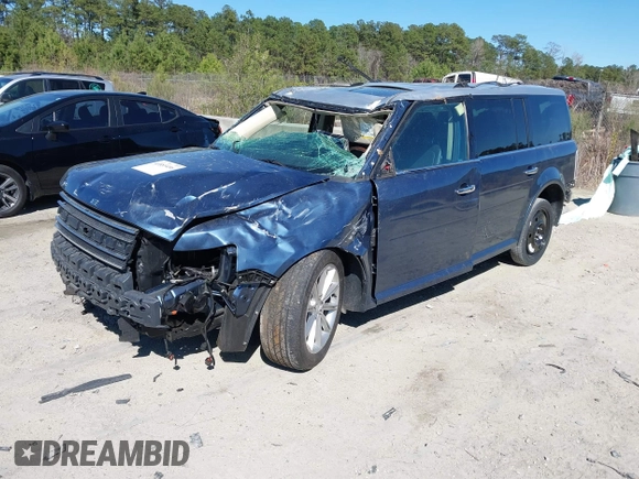 2018 Ford Flex Limited with VIN 2FMGK5D82JBA00003, listed as a IAAI auction lot 41853496 with 43,105 mi miles. Bid and sale history available at carsss.com. Image 18.
