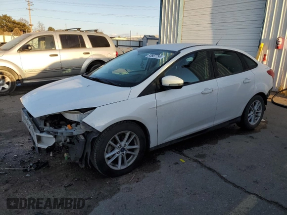 2017 Ford Focus SE with VIN 1FADP3F27HL226219, listed as a Copart auction lot 83667754 with 124,026 mi miles and Salvage Title. Bid and sale history available at carsss.com. Image 1.