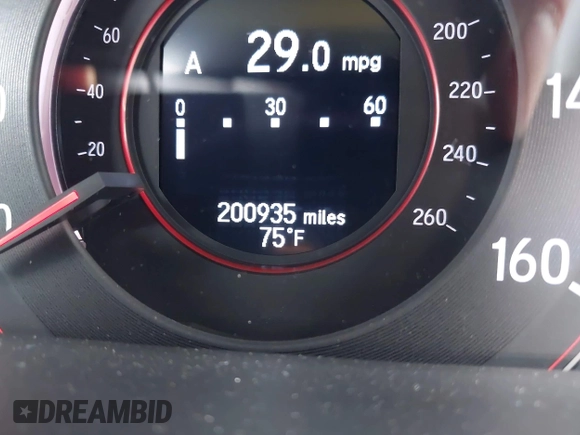 2016 Honda Accord Touring with VIN 1HGCT2B09GA007614, listed as a IAAI auction lot 42532621 with 200,935 mi miles and . Bid and sale history available at DreamBid. Image 15.