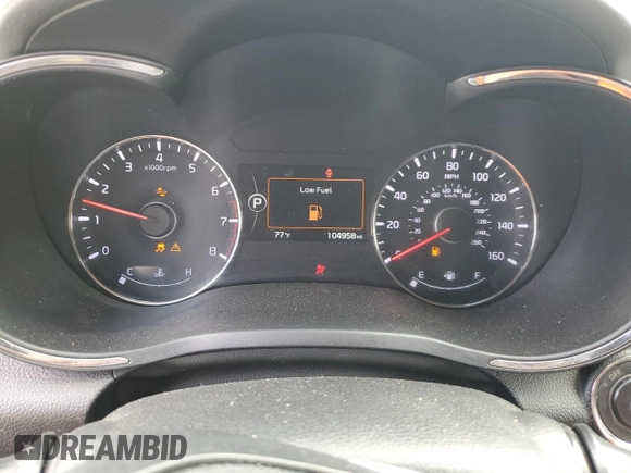 2018 Kia Forte LX with VIN 3KPFL4A79JE254089, listed as a Copart auction lot 54764935 with 104,958 mi miles and Salvage Title. Bid and sale history available at carsss.com. Image 9.