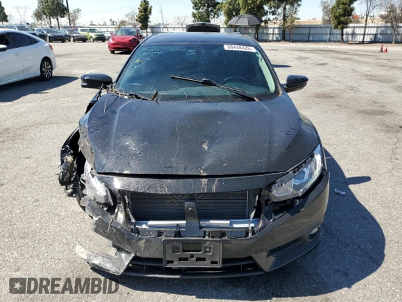 2016 Honda Civic Sedan EX-L with VIN 2HGFC1F74GH649190, listed as a Copart auction lot 50448425 with 73,667 mi miles and Salvage Title. Bid and sale history available at carsss.com. Image 5.