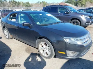 2012 Ford Fusion SE with VIN 3FAHP0HA3CR421149, listed as a IAAI auction lot 41917894 with 343,339 mi miles. Bid and sale history available at carsss.com. Image 1.