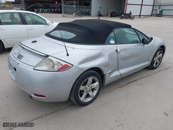 2008 Mitsubishi Eclipse GS with VIN 4A3AL25F18E001125, listed as a IAAI auction lot 41672497 with 132,314 mi miles. Bid and sale history available at carsss.com. Image 4.