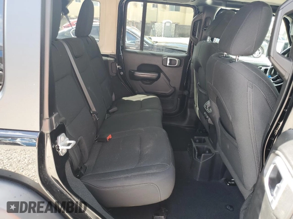 2019 Jeep Wrangler Unlimited Sport S with VIN 1C4HJXDG2KW570078, listed as a Copart auction lot 51119485 with 65,860 mi miles and Salvage title. Bid and sale history available at DreamBid. Image 10.