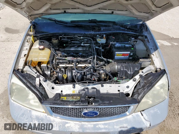2005 Ford Focus S с VIN 3FAFP31N05R113705, выставлен на аукционе Copart как лот 47631305 с пробегом 206 915 миль миль и Списание • Salvage title. История ставок и продаж доступна на DreamBid. Изображение 11.