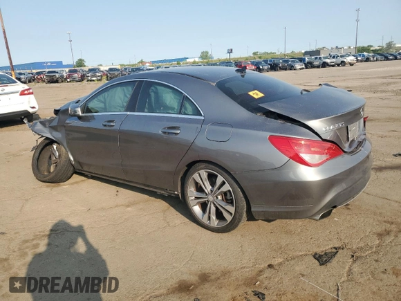 2014 Mercedes-Benz CLA 250 с VIN WDDSJ4EB2EN031483, выставлен на аукционе Copart как лот 59310925 с пробегом Не указан миль и Списание • Salvage title. История ставок и продаж доступна на DreamBid. Изображение 2.