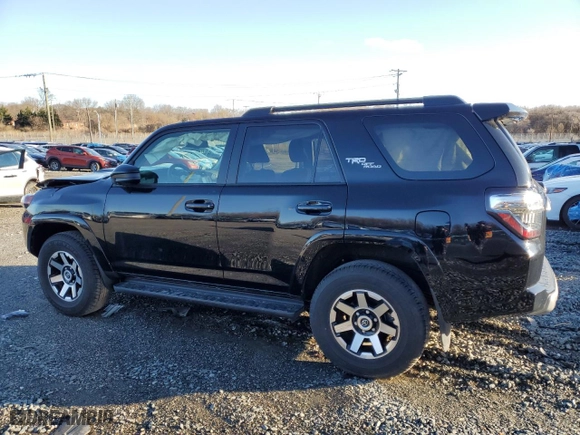 2024 Toyota 4Runner TRD Off Road with VIN JTEPU5JRXR6271523, listed as a Copart auction lot 49969515 with 13,390 mi miles and Non Repairable. Bid and sale history available at carsss.com. Image 2.