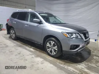 2020 Nissan Pathfinder S with VIN 5N1DR2AM6LC636330, listed as a Copart auction lot 52258625 with 67,108 mi miles and Salvage title. Bid and sale history available at DreamBid. Image 4.