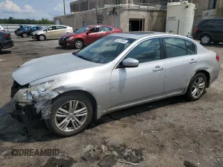 2011 Infiniti G25 x with VIN JN1DV6AR0BM450863, listed as a Copart auction lot 65278084 with 104,649 mi miles and Salvage Title. Bid and sale history available at carsss.com. Image 1.