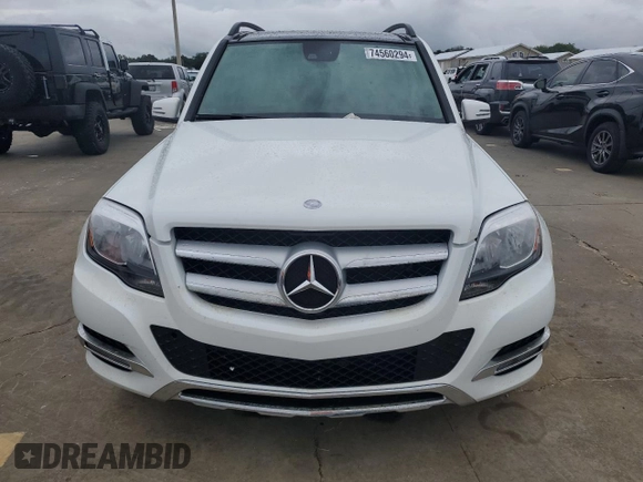 2015 Mercedes-Benz GLK 350 with VIN WDCGG5HB2FG422553, listed as a Copart auction lot 74560294 with Not Provided miles and Non Repairable. Bid and sale history available at DreamBid. Image 5.
