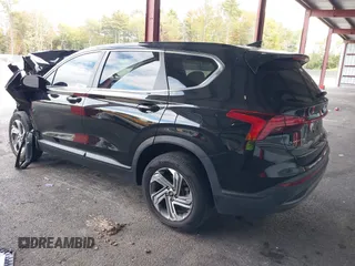2021 Hyundai Santa Fe SE with VIN 5NMS1DAJ7MH311791, listed as a IAAI auction lot 40483862 with 1 mi miles. Bid and sale history available at carsss.com. Image 3.